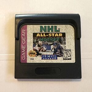 NHL All-Star Hockey Sega Game Gear in perfect working condition cartridge only